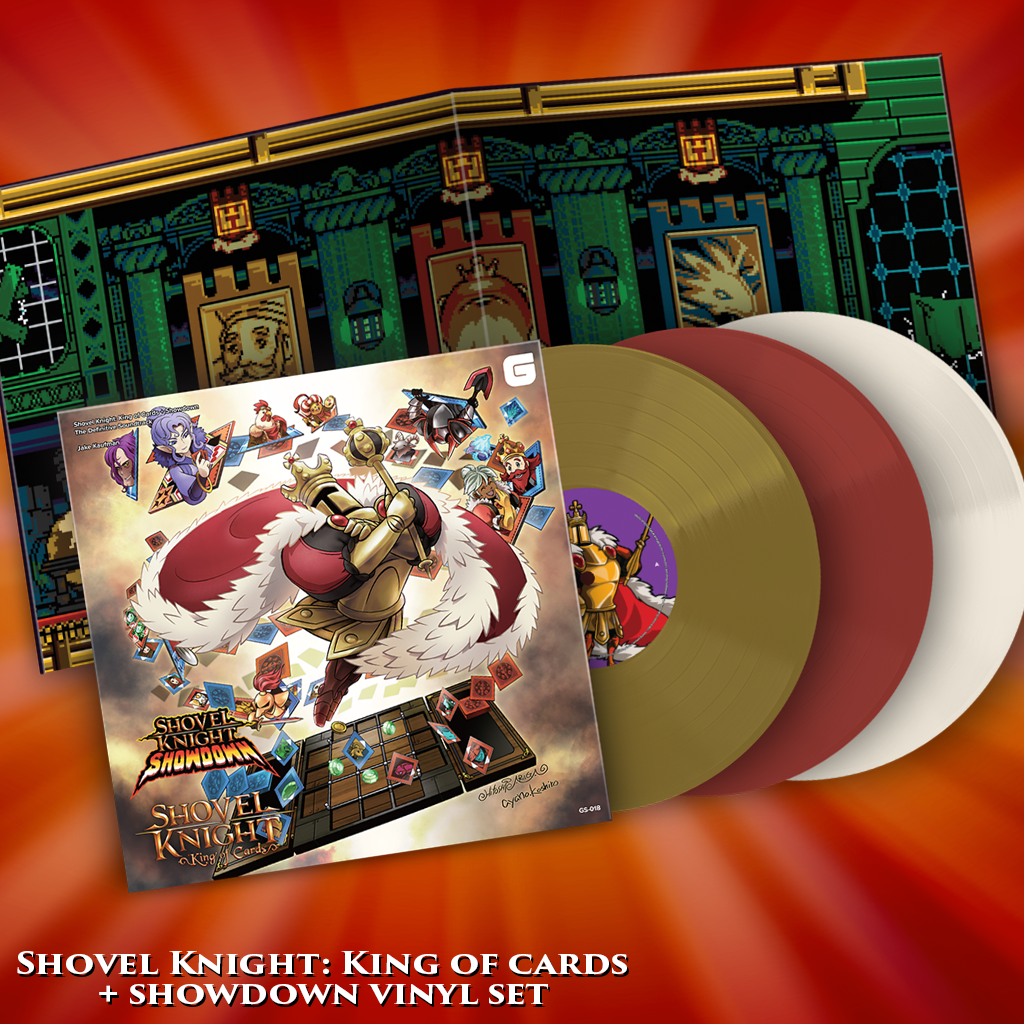 Shovel Knight : King of Cards + Showdown - The Definitive Soundtrack Vinyl